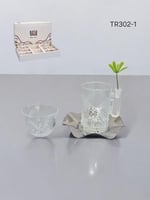 طقم بيالات وفناجيل تركي ١٨ قطعة