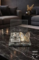 مبخرة كريستال فاخرة بتصميم فراشة