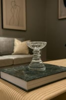 مبخره كريستال بتصميم دائري فاخر