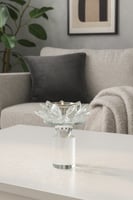 مبخرة كريستالية فاخرة بتصميم زهرة اللوتس