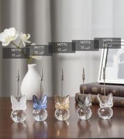 ستاند كريستال بتصميم فراشة فاخر