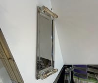 صينية تقديم تركي فاخرة بمقابض كريستالية