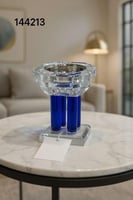 مبخرة كريستالية فاخرة بلمسة زرقاء