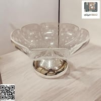 ستاند تقديم اكريليك بقاعدة ستانليس