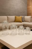 علب كريستال زجاجيه