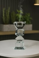 مبخرة كريستالية هندسية فاخره