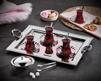 صواني تقديم ستانليس ستيل تركي عالي الجودة