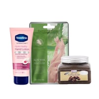 مجموعة الشتاء لترطيب اليدين