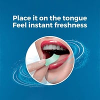 بيبرمينت شرائح معطرة للفم بنكهة النعناع لنفس منعش...