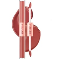 بينك فلاش احمر شفاه وملمع شفاه مزدوج D03 1.3GM*2