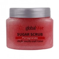 جلوبال ستار مقشر للوجه و الجسم بالسكر والرمان 600...