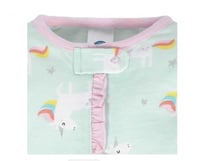 شبك اكمام كامل Unicorn قطن عضوي ماركة Gerber -