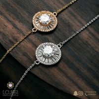 اسوارة زركون ناعمة مطلية