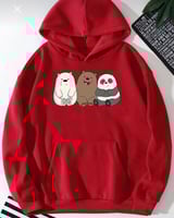 بلوفر شتوي برسمة الدببه الثلاثه متجر درة مسك