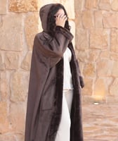 فروة نسائي كلاسيك لون بني تميزي بشتاء دافى - متجر...