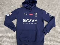 بلوفر بشعار الهلال لون كحلي بلوفر الهلال شتوي