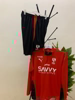 طقم تمارين الهلال الأحمر 25/26 تيشيرت مع الشورت