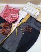 هدية ولادية تراثية فاخرة – طقم شماغ وبشت وعقال مع...