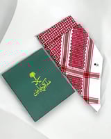 شماغ ملكي إصدار خاص لون أبيض