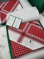 شماغ ملكي خاص دم الغزال موديل 2025