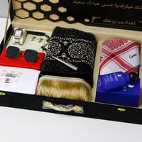 بوكس هدية رجالي فاخر متكامل – شماغ كارير مع سجادة...