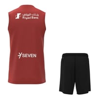 طقم تمارين الهلال الأحمر 25/26 تيشيرت مع الشورت