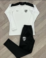 طقم تمارين نادي الاتحاد مع بنطلون أسود