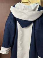 فروه رجالية دبل فيس مع شال سكري وكحلي -متجر درة مس...