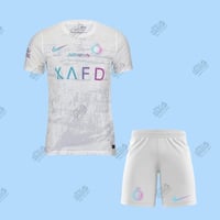 طقم النصر الجديد لون أبيض 2024