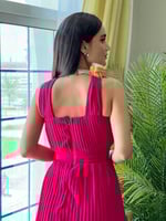 فستان سهرة شيفون بليسيه راقي - متجر درة مسك