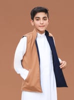 سديري أطفال جوخ لون جملي / كحلي