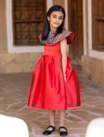 فستان بناتي يوم التأسيس