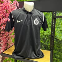 تيشيرت النصر الأسود بولو