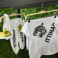 طقم مواليد بربتوز بشعار نادي الاتحاد