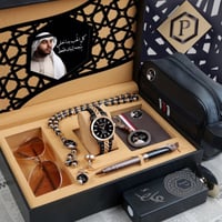أطقم ساعات رجالية بتصميم عصري حديث مع مجموعة إكسسو...