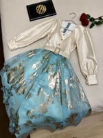 جديد العيد فستان نسائي مشجر - متجر درة مسك