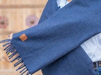 شال جوخ كشميري نسائي مع تطريز الاسم - متجر درة مسك