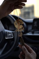 تعليقة صقر مع كسرة العود كتابة الاسم حسب طلبك