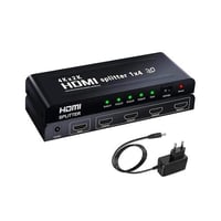 موزع HDMI 1x4 يدعم 4K (عرض المحتوى على 4 شاشات في...