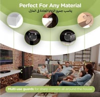 واقيات الزوايا للأطفال (12 قطعة) ، لحماية الاطفال...