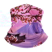 وشاح صيفي نسائي بطراز الكرز الياباني