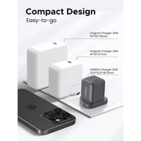 يوجرين شاحن جداري منفذ تايب سي 30 واط اسود - 55532