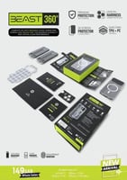 قوي BEAST-360° بكج حماية للايفون 17 بانواعه - شفاف...