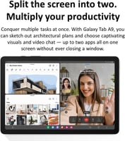 سامسونج تاب ايه 9 رام 4جيجا ذاكرة 64 جيجا واي فاي...