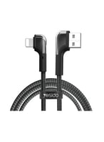 يسيدو كيبل شحن قماشي يو اس بي الى تايب سي 1.2 متر...