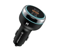 موج ماكس شاحن سيارة 230 واط بمنفذين PD ومنفذ USB-A...