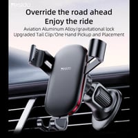 يسيدو حامل جوال للسيارة قابل للتعديل اسود - C243