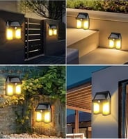 كشاف ضوئي يعمل بالطاقة الشمسية مع مستشعر الحركة -...