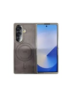 اتش دي دي كفر سامسونج فولد 7 جلد مع ماج سيف مخفي -...