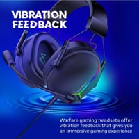 فيرتوكس سماعة الألعاب السلكية صوت محيطي عازلة للضو...